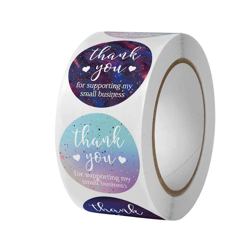 500 SZTUK / Rolka Naklejki Dzi – Sticker Label Roll recenzja i cena