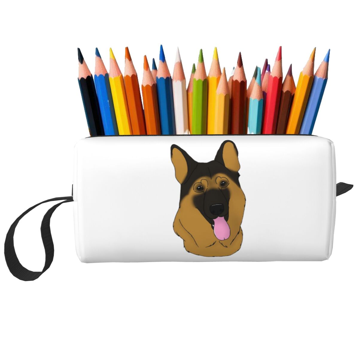 Piórnik z owczarkiem niemiecki – Tan Stationery & Office Supply recenzja i cena