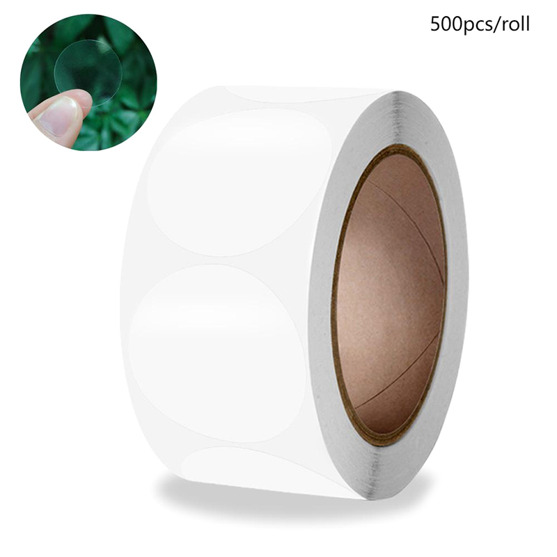 500 szt./rolka Okrągłe Przezro – Sticker Label Roll recenzja i cena